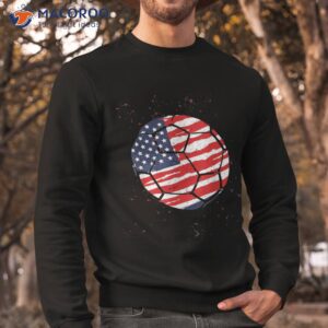 cute american flag soccer 4th of july tee for player shirt sweatshirt