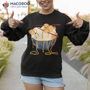 cute anime merch cat design japanese ra noodle clothes shirt sweatshirt