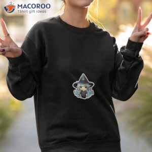 cute anime ocean witch black blue sea water shirt sweatshirt 2