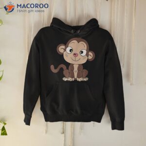 cute baby monkey funny shirt hoodie