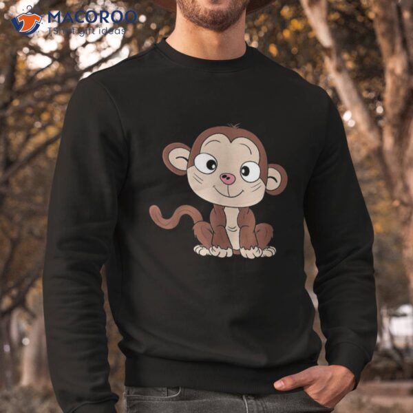 Cute Baby Monkey Funny Shirt