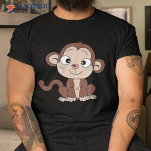 cute baby monkey funny shirt tshirt