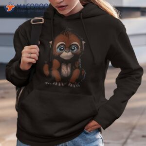 cute baby orangutan child borneo sumatra monkey shirt hoodie 3