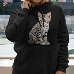 cute bengal cat lover kitten shirt hoodie 2