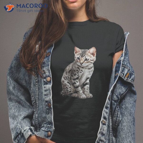 Cute Bengal Cat Lover Kitten Shirt