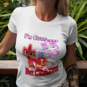cute but crazy unikitty shirt tshirt 3