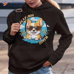 cute corgi gimme a beach please summer time funny shirt hoodie 3