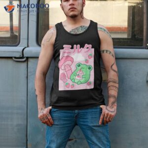 cute cottagecore frog strawberry retro 90s kawaii aesthetic shirt tank top 2