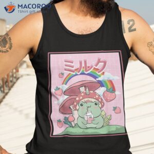 cute cottagecore frog unicorn strawberry retro 90s kawaii shirt tank top 3