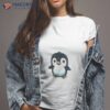 Cute Happy Chibi Penguin Illustration Vector Simple Unisex T-Shirt