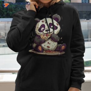 cute pepperoni pizza panda bear calzone fast food teddy shirt hoodie 2 1