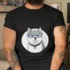 Cute Shiba Inu Dog With Nerdy Blue Glasses – Anime Shirt