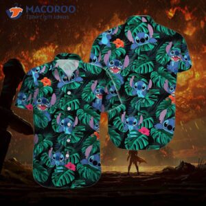 Cute Space Alien Casual Huntfami Movie Hawaiian Shirt