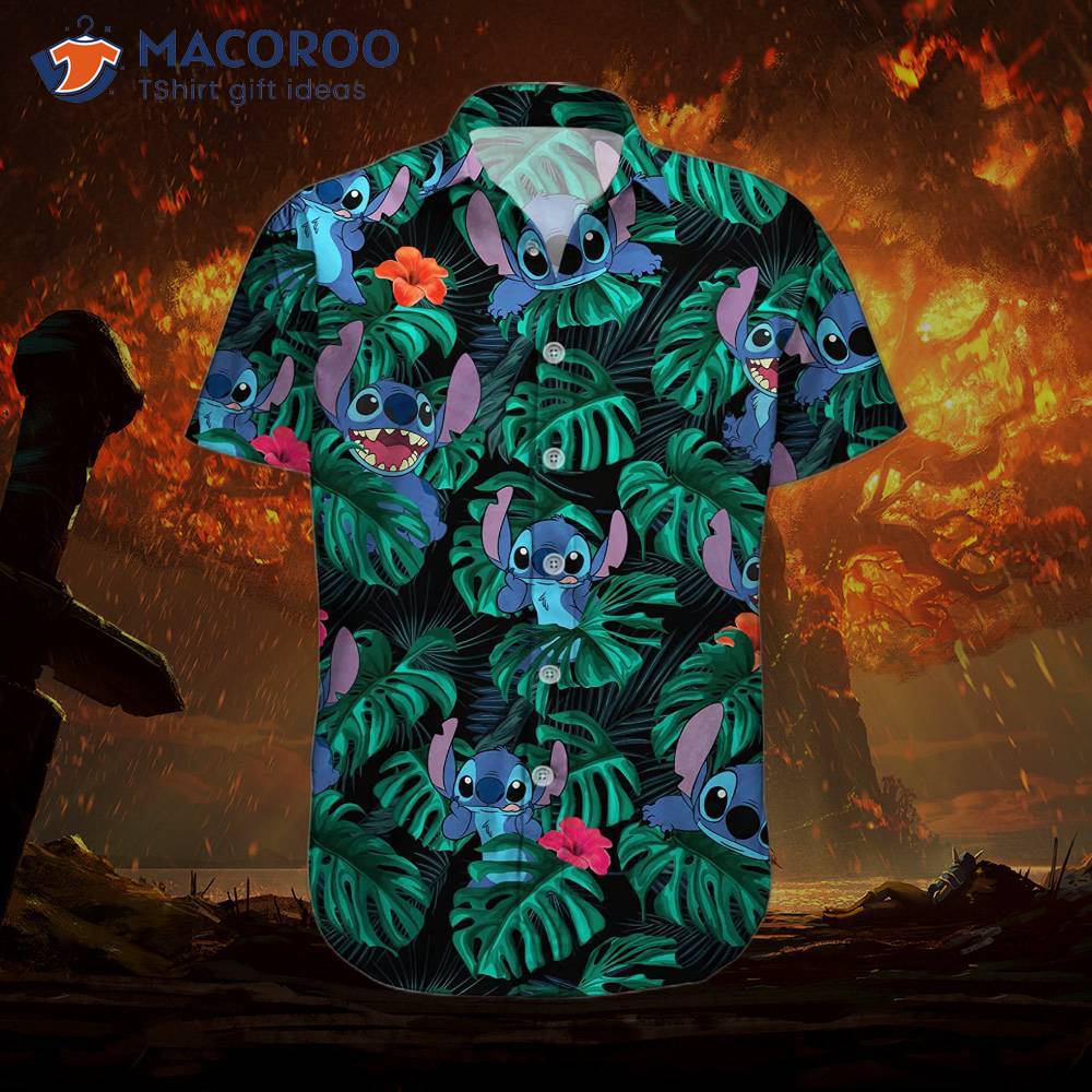 Cute Space Alien Casual Huntfami Movie Hawaiian Shirt Cute Space Alien Casual Huntfami Movie Hawaiian Shirt