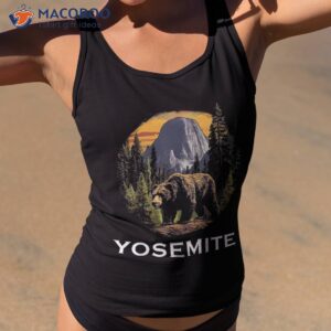 cute yosemite shirt american bear california national parks tank top 2