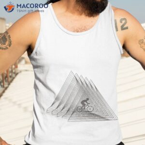 cyclist in absorbing triangles shirt tank top 3