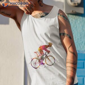 cyclist road bicycle shirt tank top 1