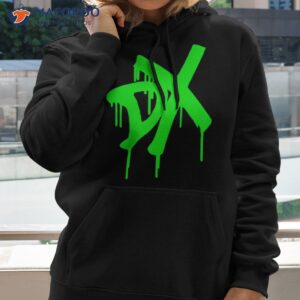 d generation x green neon shirt hoodie