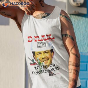D Rail Magazine Cover Tooth Or Consequences Shirt 3 d rail magazine cover tooth or consequences shirt tank top 1