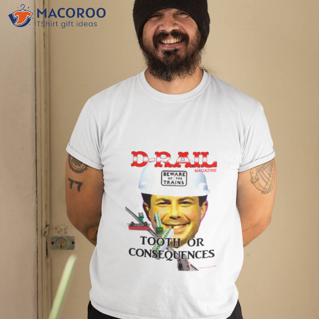 D Rail Magazine Cover Tooth Or Consequences Shirt D Rail Magazine Cover Tooth Or Consequences Shirt