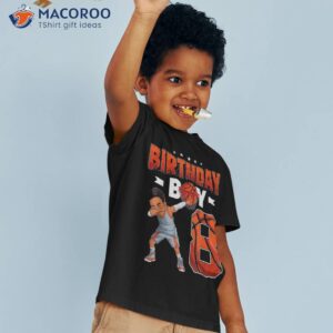 dabbing basketball player 8 years old boy 8th birthday shirt tshirt 3