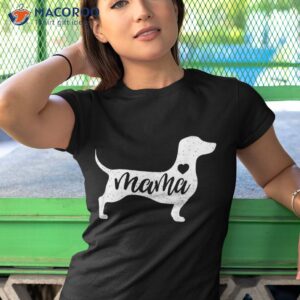 dachshund mothers day mama dog mom paw lover gift shirt tshirt 1