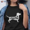 Dachshund Mothers Day Mama Dog Mom Paw Lover Gift Shirt