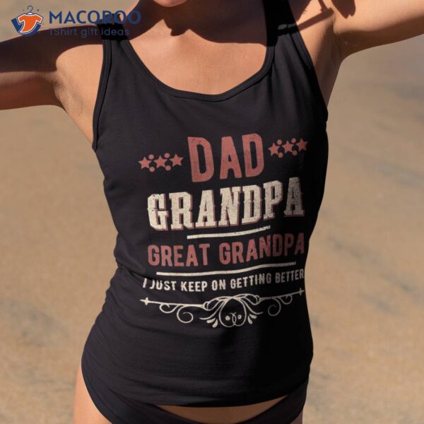 Dad Grandpa Great Family Happy Fathers Day S Shirt