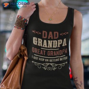 dad grandpa great family happy fathers day s shirt tank top 4