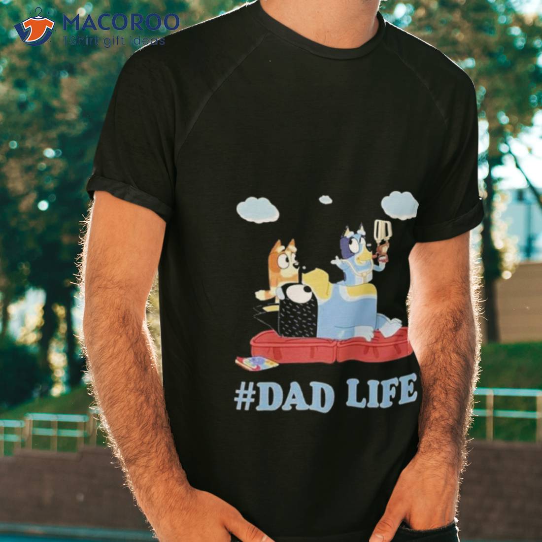 Funny Dad Life Bluey Dad Shirt