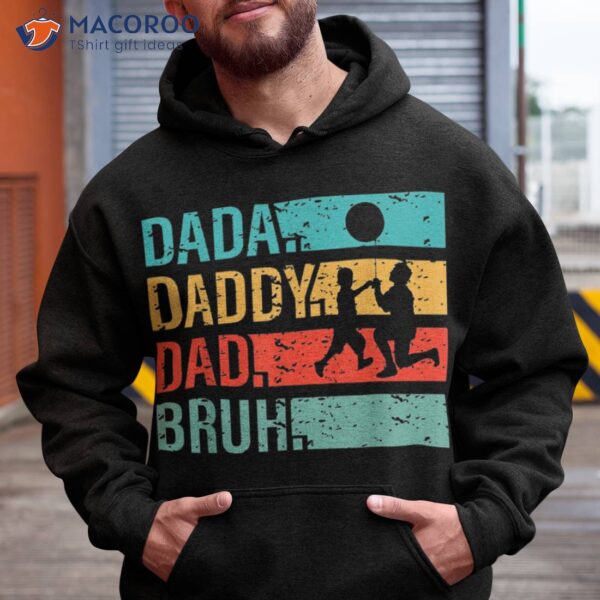 Dada Daddy Dad Bruh Fathers Day Vintage Funny Father Shirt