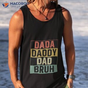 dada daddy dad bruh vintage shirt 2 tank top