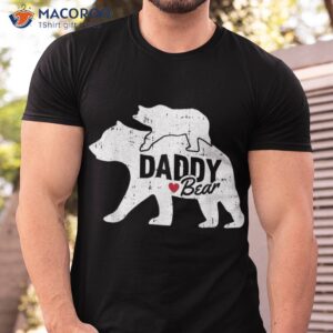 daddy bear fathers day cute baby cub papa dad a pops shirt tshirt