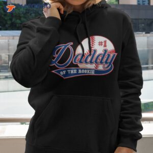 daddy of rookie year 1st birthday baseball theme matching shirt hoodie 2