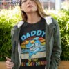 Daddy Of The Shark Birthday Dad Matching Family Shirt