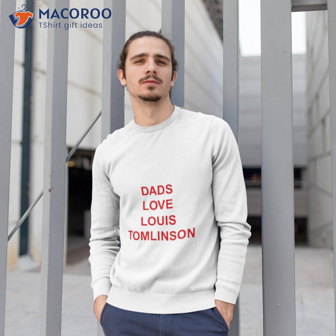 Louis Tomlinson Loves Dads Who Love Louis Tomlinson Long Sleeve T Shirt -  Long Sleeve T Shirt, Sweatshirt, Hoodie, T Shirt