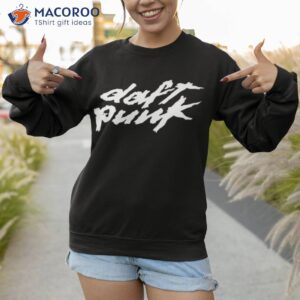 daft punk logo shirt sweatshirt
