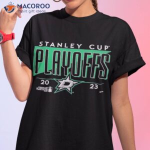 Dallas Stars 2023 Stanley Cup Playoffs Triblend Crease Shirt