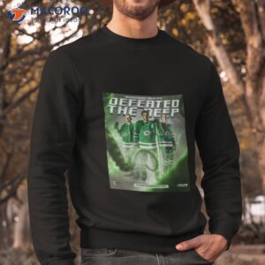 dallas stars achievement unlocked defeated the deep shirt sweatshirt 1