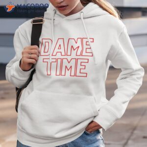 dame time red font star blazers shirt hoodie 3