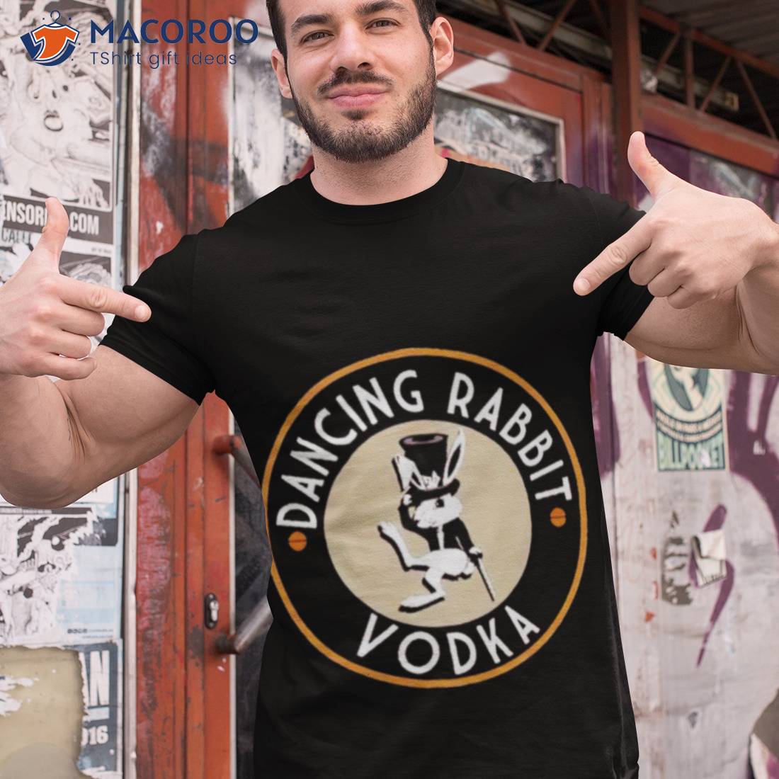 Dancing Rabbit Vodka Shirt Dancing Rabbit Vodka Shirt
