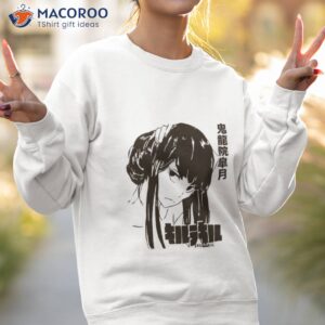 dark design satsuki kiryuin line art shirt sweatshirt 2