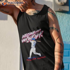 daulton varsho welcome to the var show shirt tank top 1