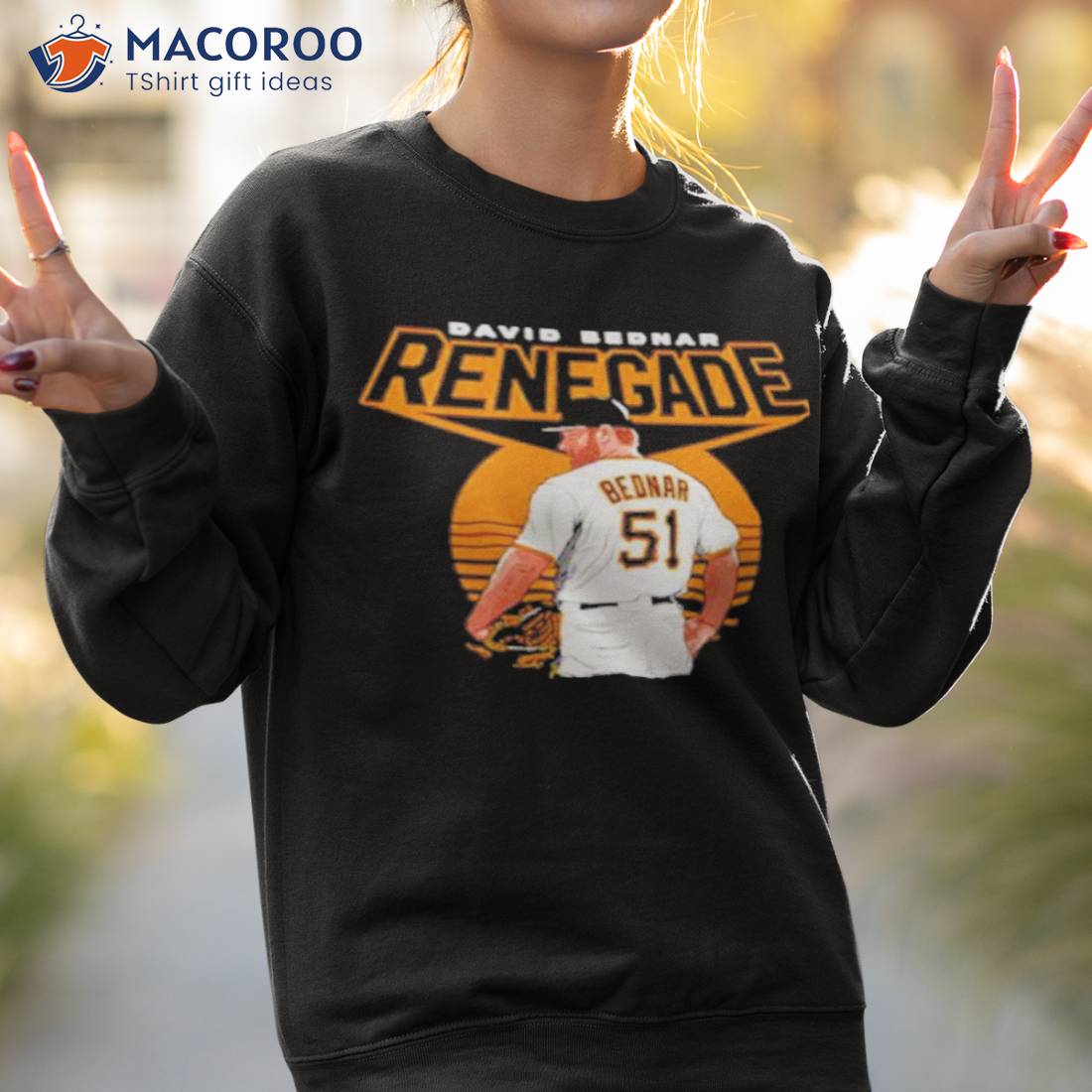 David Bednar Renegade Pittsburgh Pirates baseball shirt, hoodie, sweater  and long sleeve