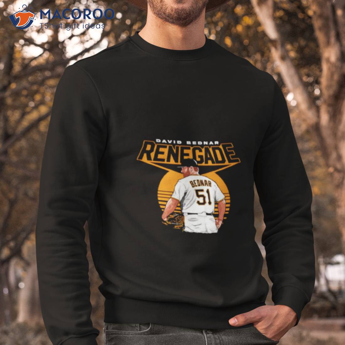 David Bednar Pittsburgh Pirates Renegade Shirt David Bednar Pittsburgh Pirates Renegade Shirt