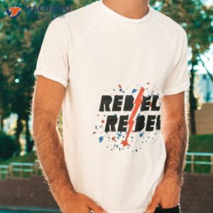 David Bowie Rebel Organic Shirt