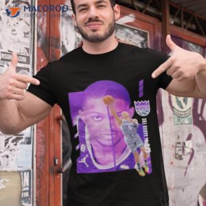 De’aaron Fox Sacramento Kings Player Name & Number Jump Pass Shirt