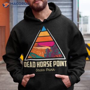 dead horse point retro state park utah souvenir canyon shirt hoodie