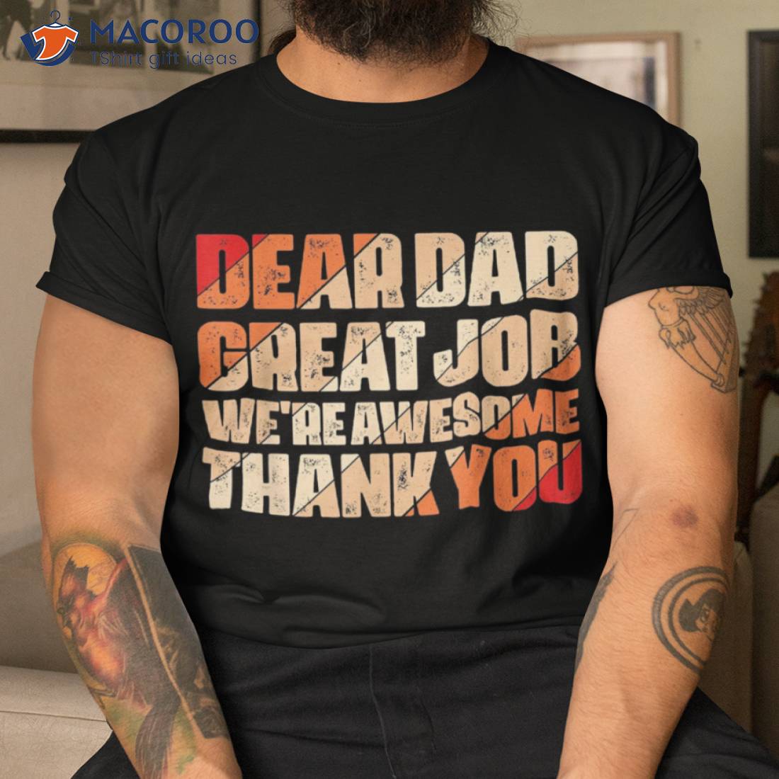 Grateful Dead Dad Gift For Fathers Day T-shirt