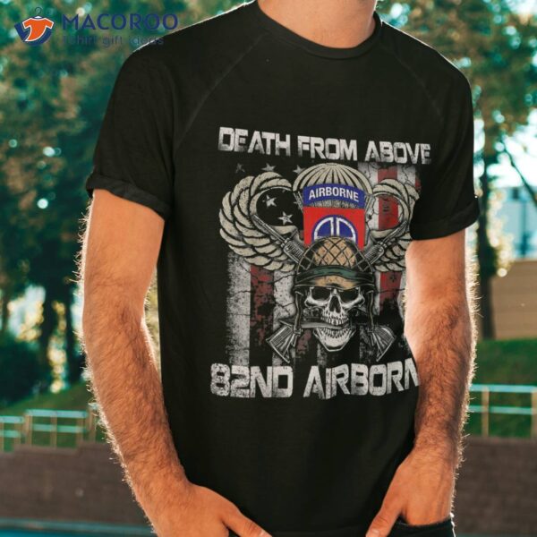 Death From Above 82nd Airborne Division Veteran Shirt